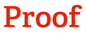 Proof Logo
